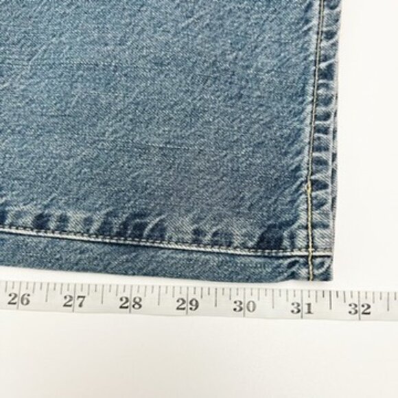 AG Jeans Alexxis High-Rise Vintage Straight Button Fly Women's Size 32R - Picture 12 of 16